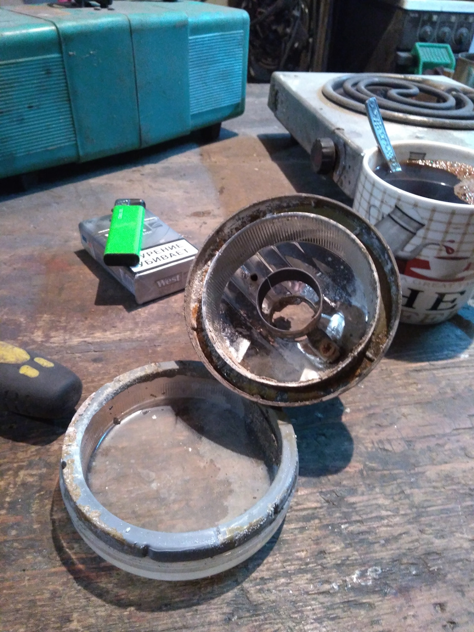 Отражатель ПТФ — Suzuki SX4 (1G), 1,6 л., 2007 года | поломка | DRIVE2