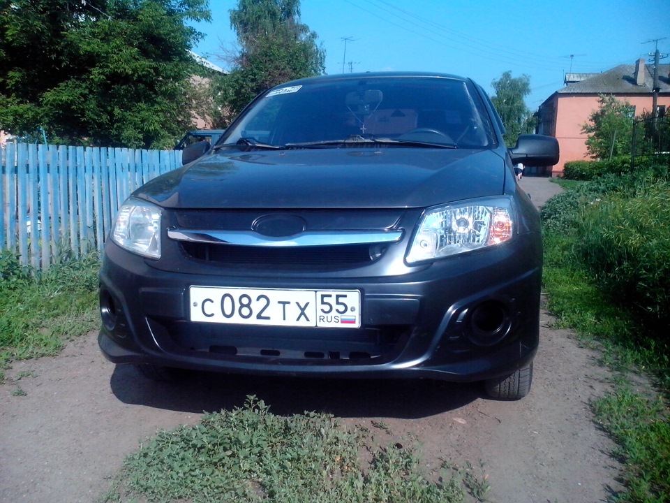 Лада Гранта \"1/2 Sport\" — Lada Гранта, 1,6 л, 2013 года | кузовной ...