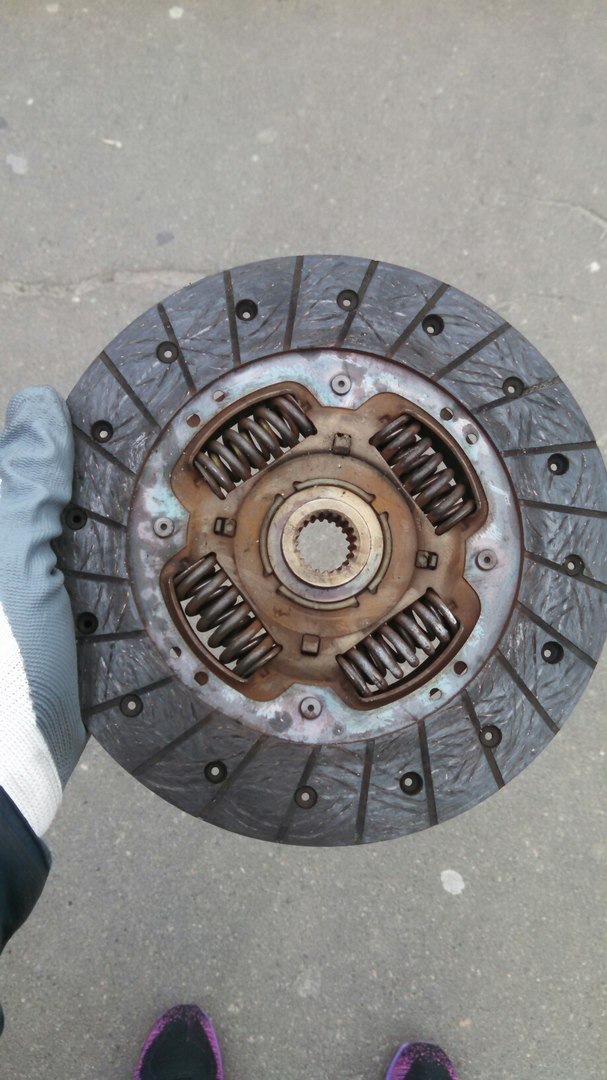 Замена комплекта сцепления — KIA Cerato (1G), 2 л, 2007 года | визит на ...