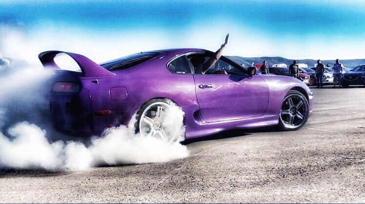 Burnout — Toyota Supra, 3.0 liter, 1996 year on DRIVE2