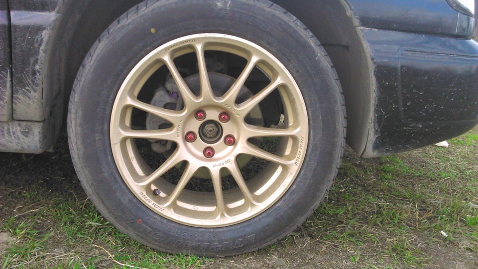 летние диски — Subaru Forester (SF), 2 л, 1999 года | колёсные диски ...