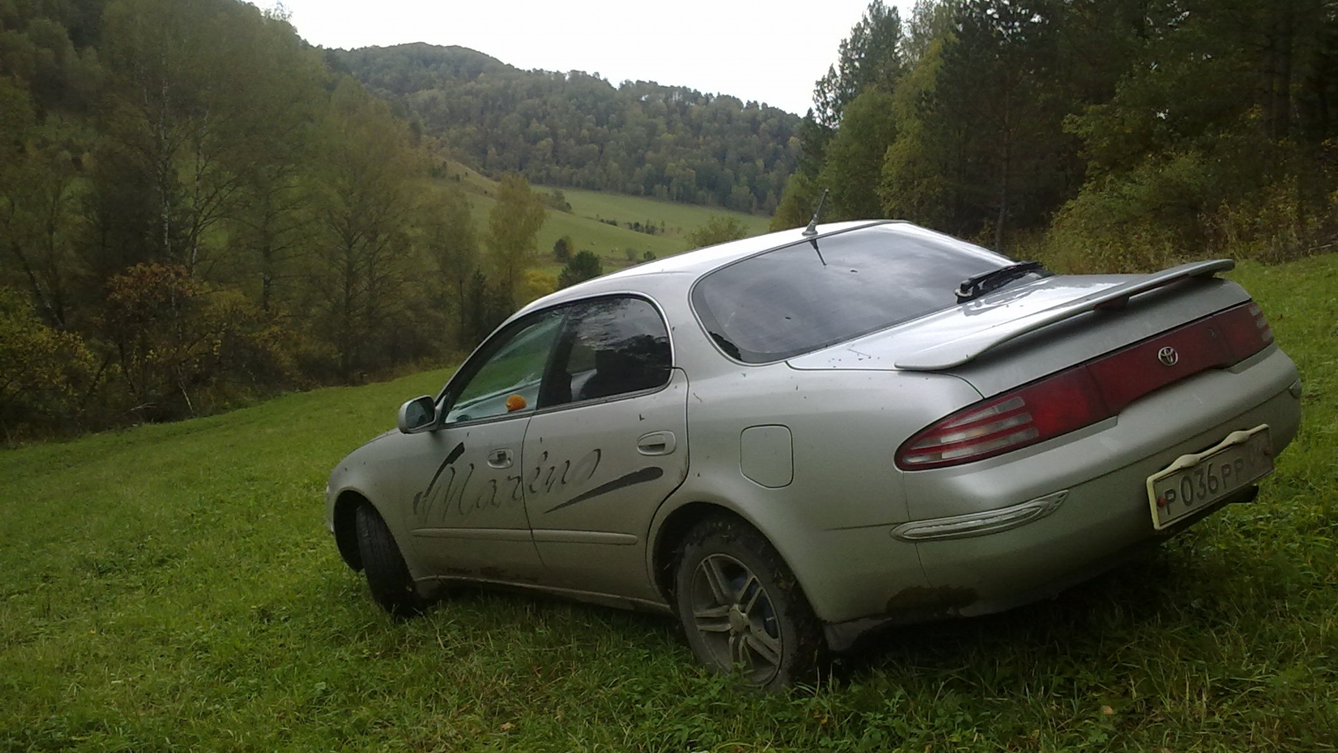 Toyota Sprinter Marino зеленая