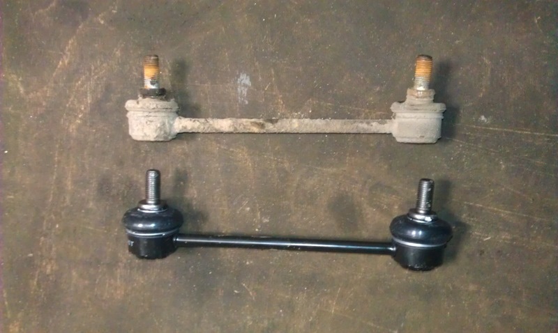 Стук сзади, справа. Часть 1. Поменял стойки стабилизатора стук остался ...