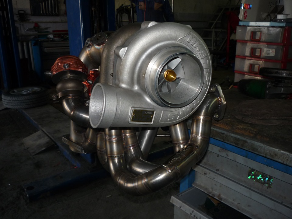 турбокит в сборе на 1000+сил — Toyota Chaser (100), 3 л, 1998 года ...