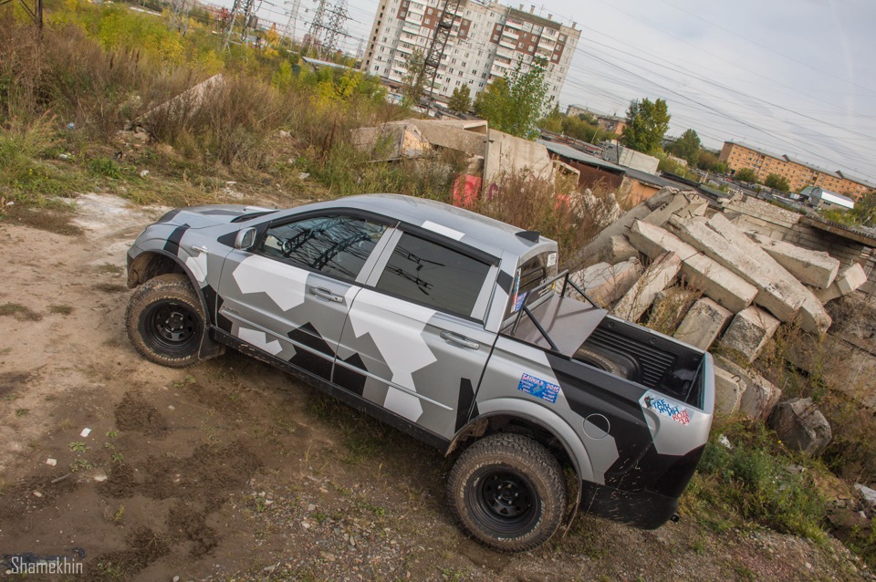 SSangYong Actyon в тюнинге!) Часть 2. - SsangYong Actyon (1G), 2 л, 2007 года тю