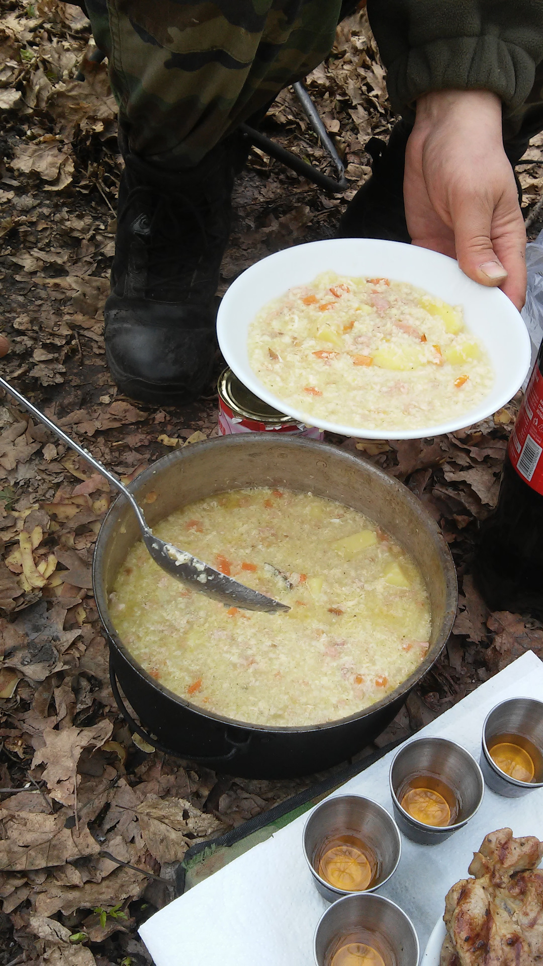 Каша из походной кухни