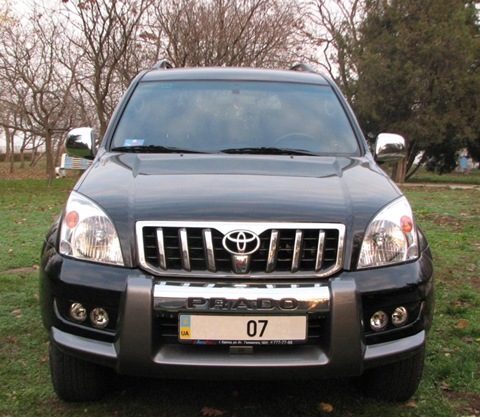 Replacement of standard foglights  - Toyota Land Cruiser Prado 40L 2007