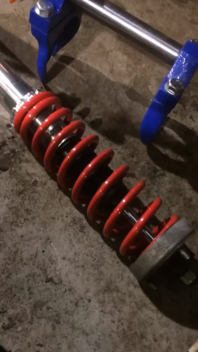 Установка койловеров — BMW 5 series (E34), 2,5 л, 1992 года | тюнинг ...