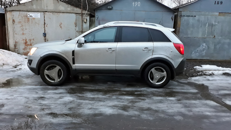 Просевший зад. — Opel Antara