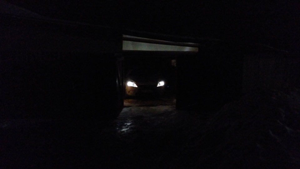 Тест светодиодных лампочек в темноте. — Great Wall Hover, 2 л, 2014 ...