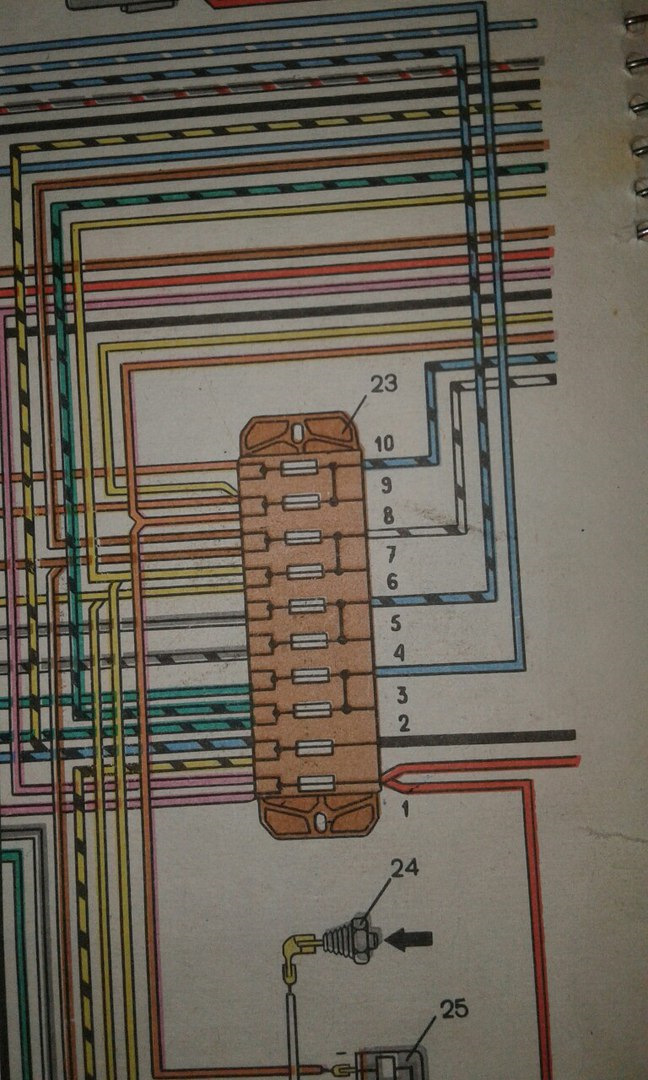 Блок предохранителей ваз 2101 схема подключения проводов