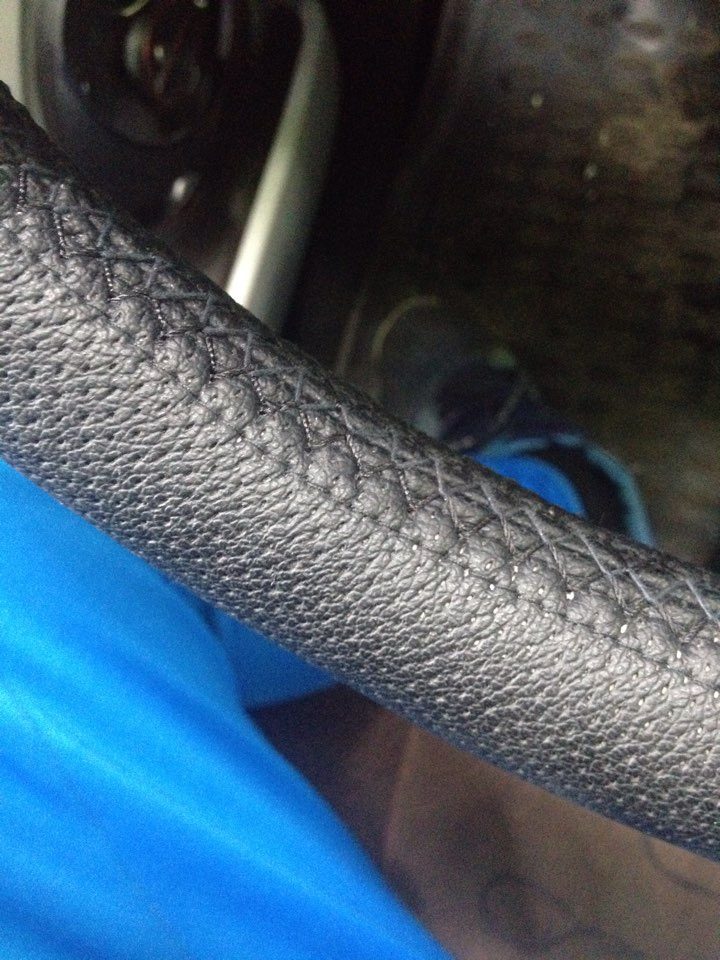 Оплетка на руль — Renault Logan (1G), 1,6 л, 2008 года | аксессуары ...