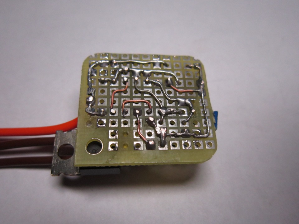 Обратная сторона (много перепаивал, поэтому не очень красиво)) — KIA Cerato (2G)