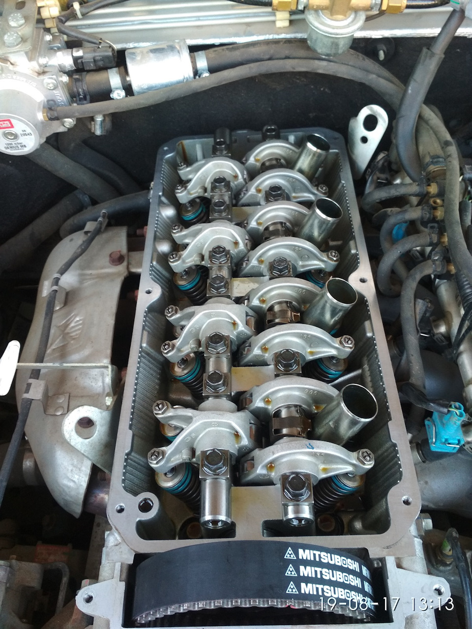 Замена ремня ГРМ, регулировка клапанов, замена антифриза, помпы — Great ...