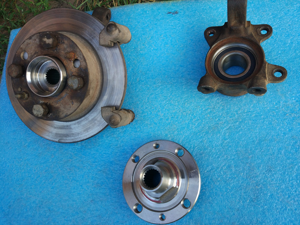 Поворотные кулаки — СеАЗ 11113 Ока, 0,8 л, 2006 года | своими руками ...