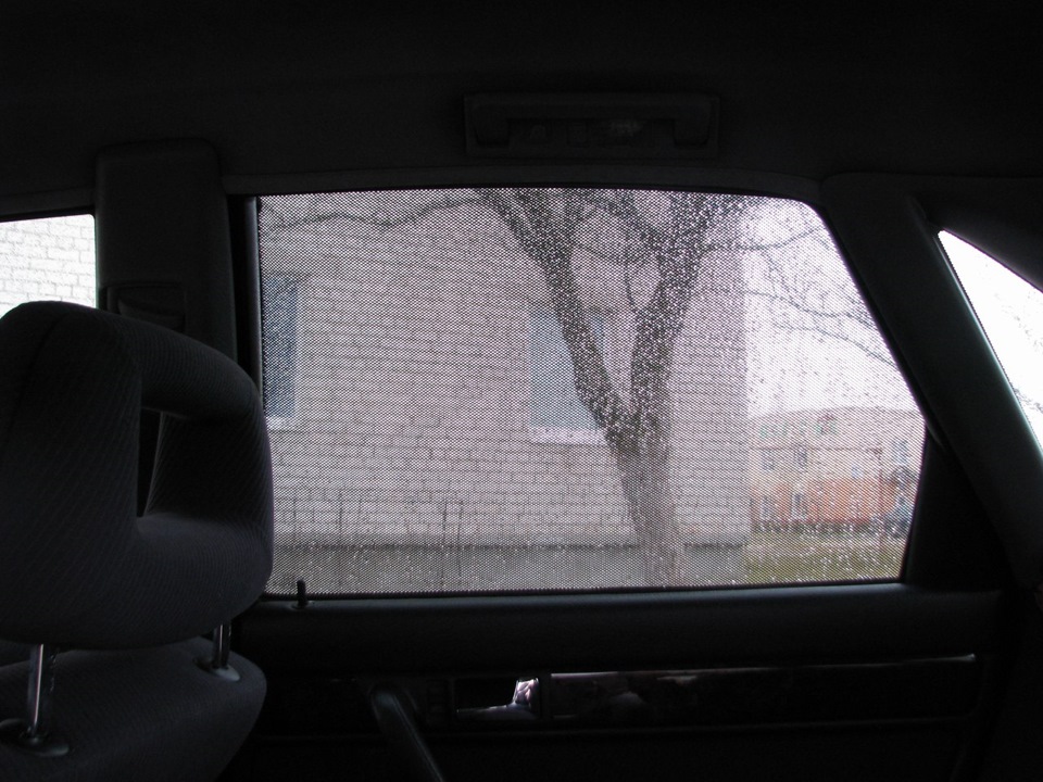 [СНЯЛ, ПРОДАЛ] Шторки на задние стекла — Audi 100 (C4), 2 л, 1994 года ...