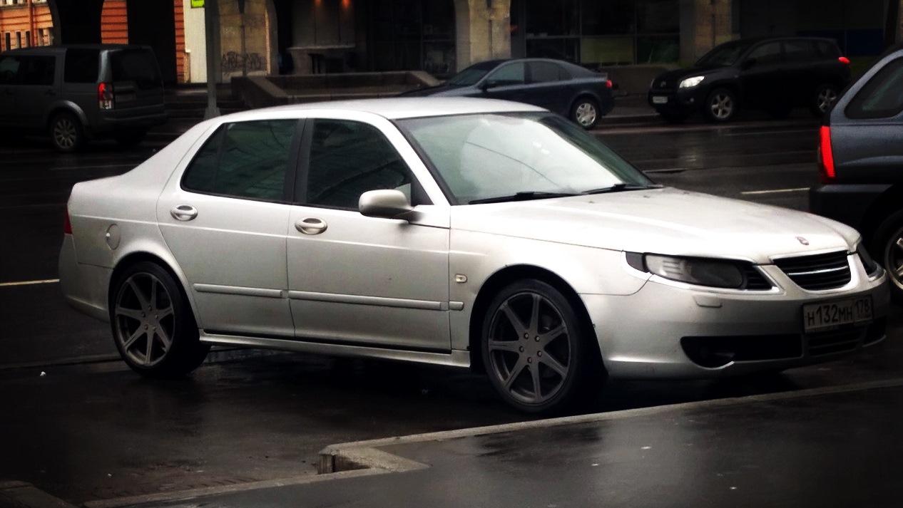 Saab 9-5 2.3 бензиновый 2007 | Silver Weider на DRIVE2