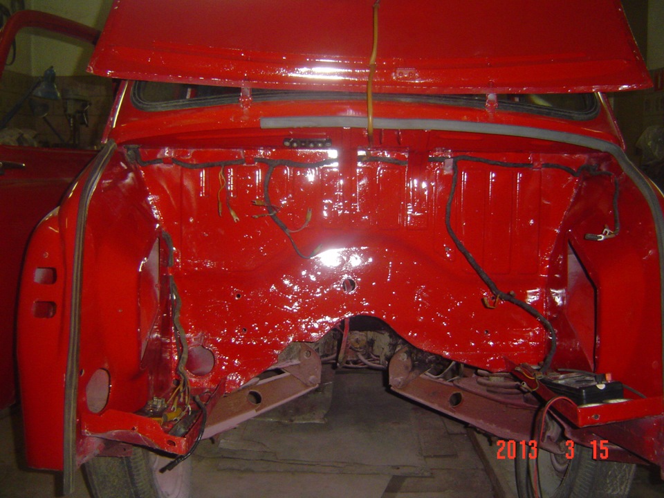 Востановление жгута в моторном отсеке. — ЗАЗ 965, 0,8 л, 1967 года ...