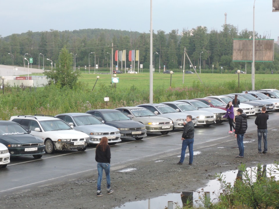 Галант клаб Екатеринбург — Mitsubishi Legnum, 2 л, 2001 года | встреча ...