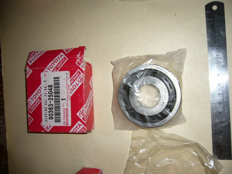 Подшипники коробки передач — Toyota Avensis II, 1,8 л, 2004 года ...