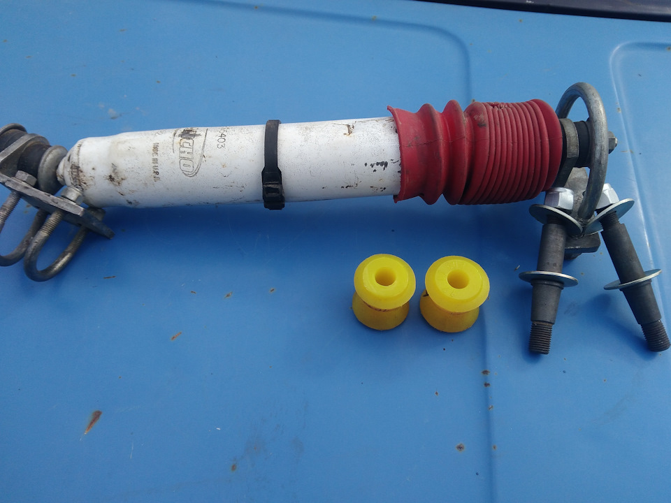 Установка рулевого демпфера — УАЗ 3162 — УАЗ 3162, 2,2 л, 2004 года ...