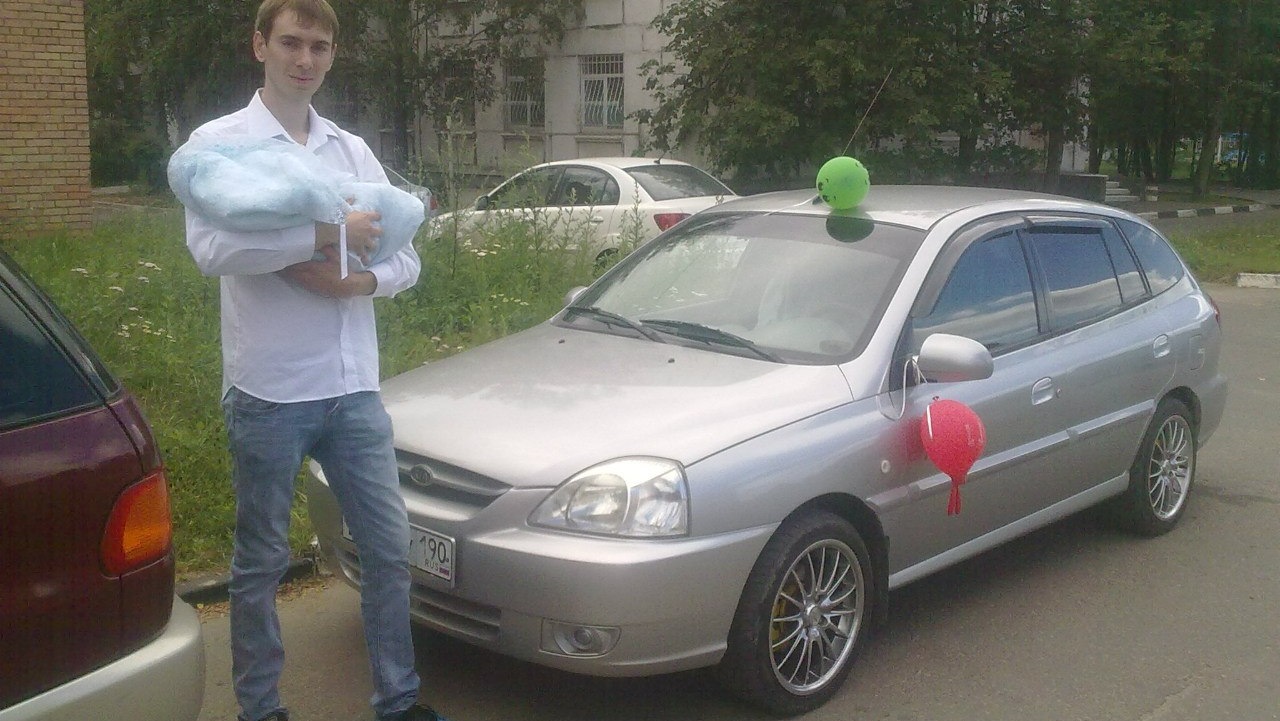 KIA Rio 5-door (1G) 1.5 бензиновый 2004 | теплая машина на DRIVE2