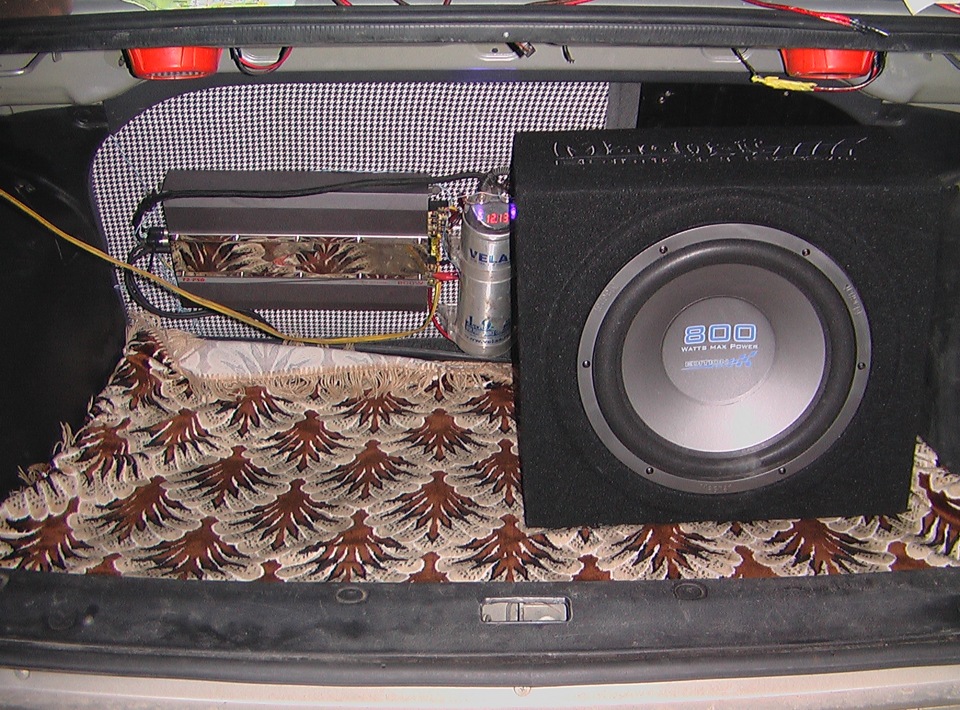 багажник — Daewoo Sens, 1,3 л, 2006 года | автозвук | DRIVE2