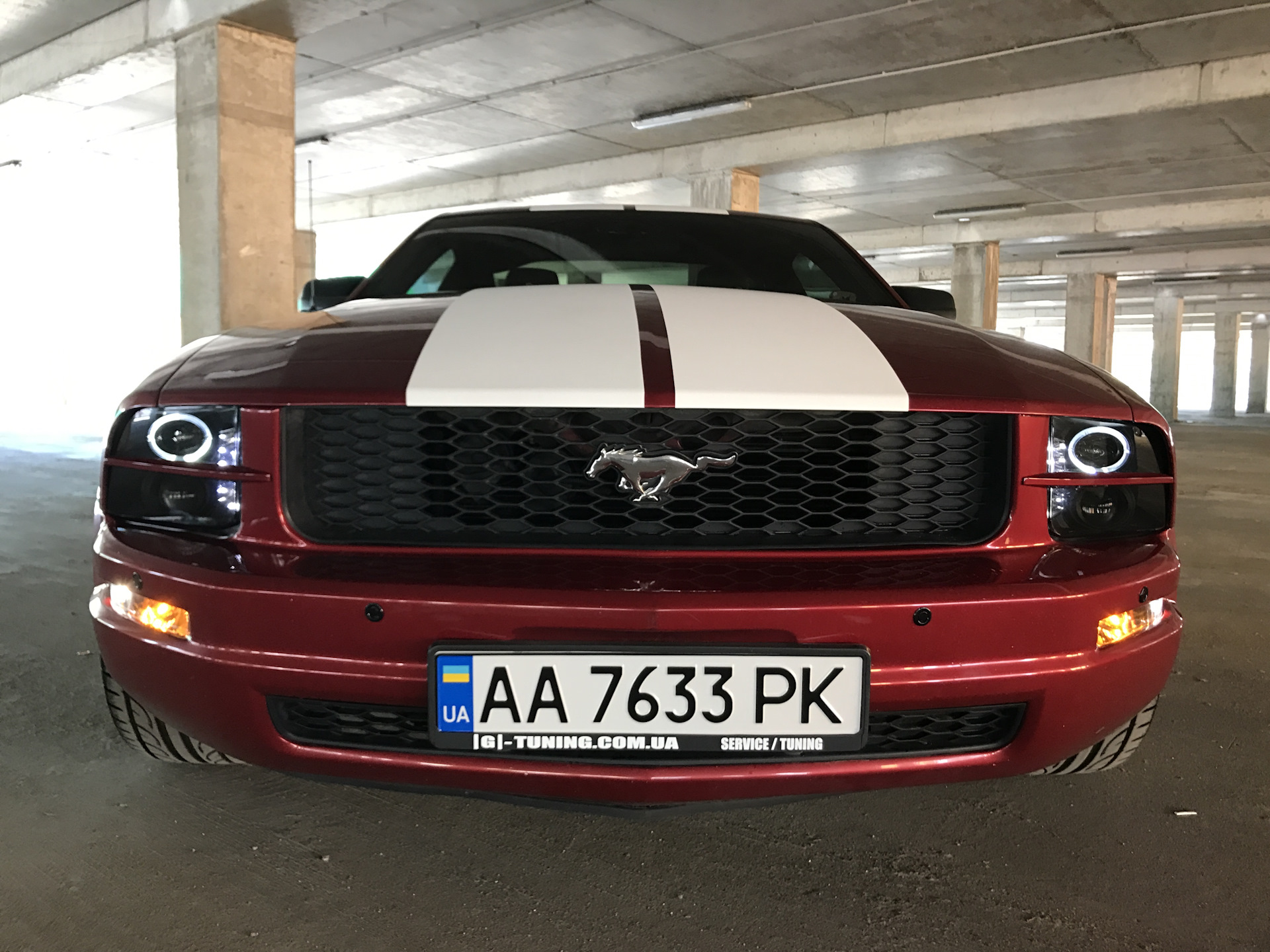 Оптика перед/зад — Ford Mustang (5G), 4 л, 2007 года | стайлинг | DRIVE2