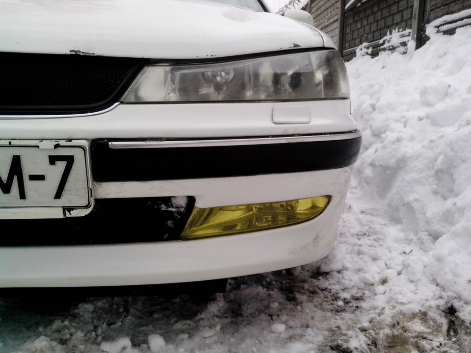 •126. Жёлтые противотуманные фары. — Peugeot 406, 1,8 л, 2000 года ...
