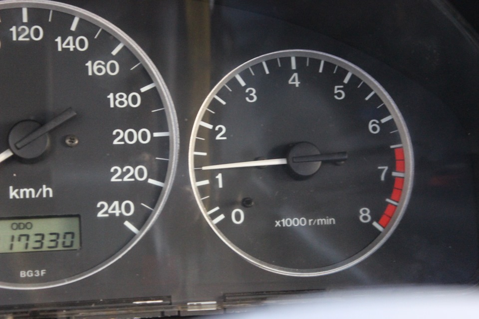 Настройка датчика положения дроссельной заслонки — Mazda 323 V, 1,5 л ...