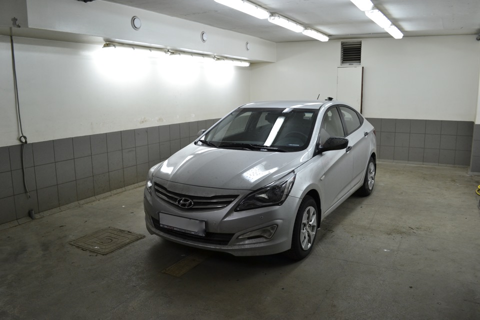 Установка датчиков парковки Hyundai Solaris — dp-styling на DRIVE2