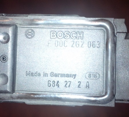 F00C2G2063 Датчик массового расхода воздуха (ДМРВ) BOSCH | Запчасти на ...