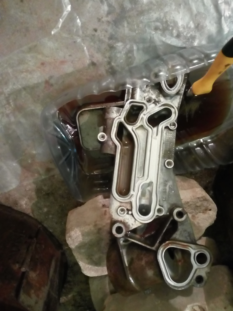 Замена прокладок теплообменника. — Opel Astra H, 1,6 л, 2012 года ...