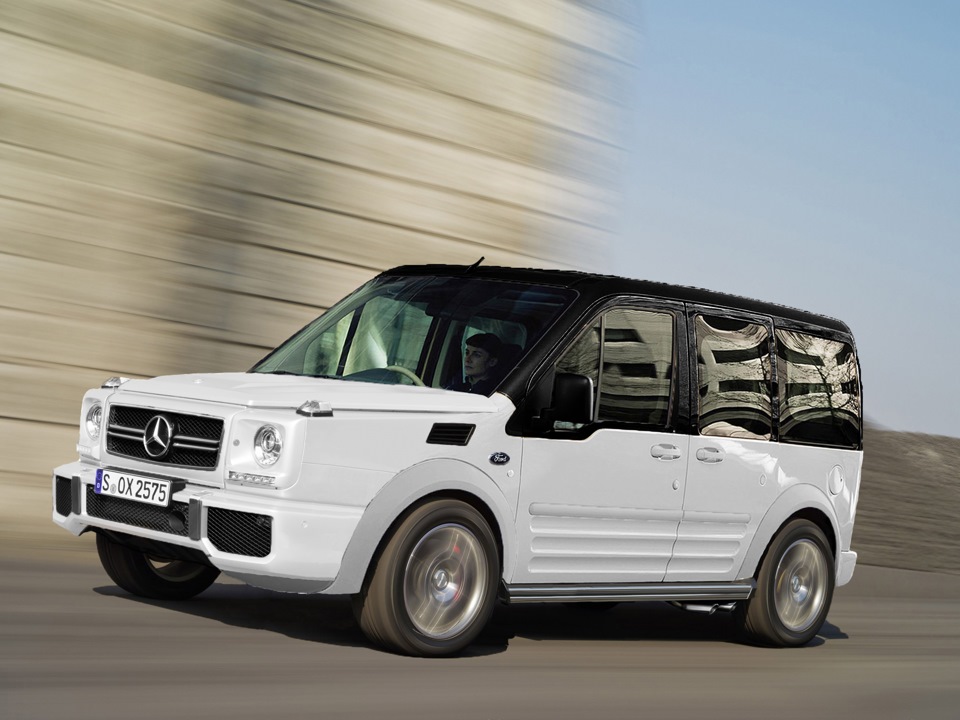 Коммерческий Гелик — Ford Transit Connect, 1,8 л, 2008 года | просто ...