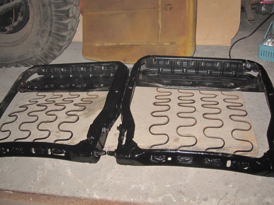 Староновые автокресла. — УАЗ 3962, 2,5 л, 1996 года | своими руками ...