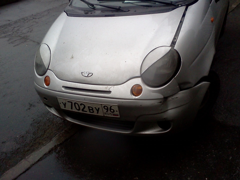 Беда пришла в мой дом — Daewoo Matiz (M100, M150), 0,8 л., 2003 года ...