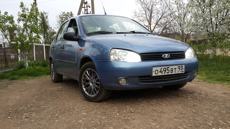 Крепления под АКБ и мелочи — Lada Калина седан, 1,6 л, 2005 года ...