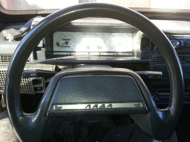 замена родных подрулевых переключателей на новые(от нивы шевроле ...