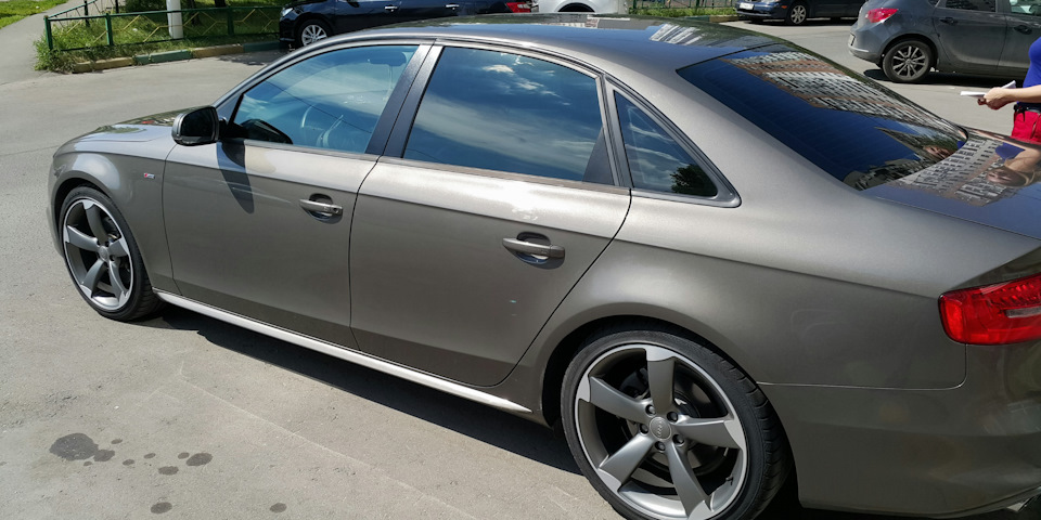 Полировка audi a4 b8