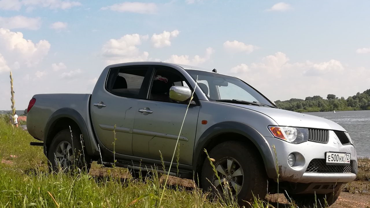 Mitsubishi L200 (4G) 2.5 дизельный 2007 | Свинка Пеппа на DRIVE2