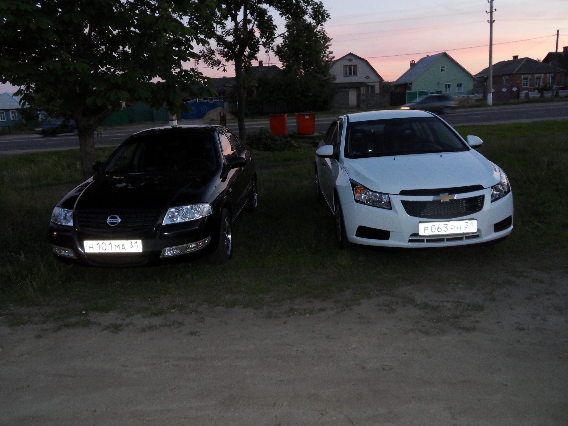 White & Black или в одно время в одном месте — Chevrolet Cruze (1G), 1,6 л,  2011 года | фотография | DRIVE2