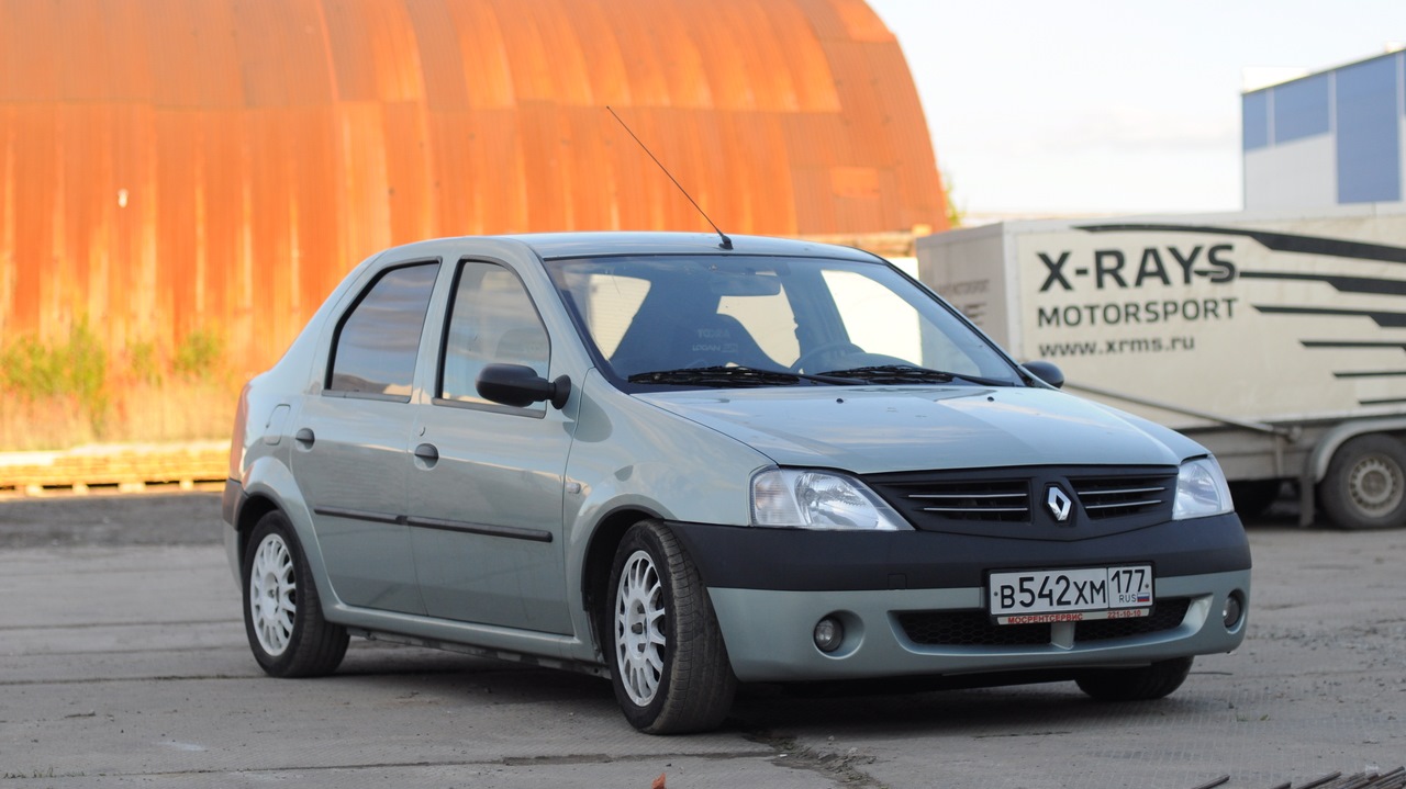 Renault Logan (1G) 1.6 бензиновый 2007 | 1.6 MPI Öhlins Racing на DRIVE2