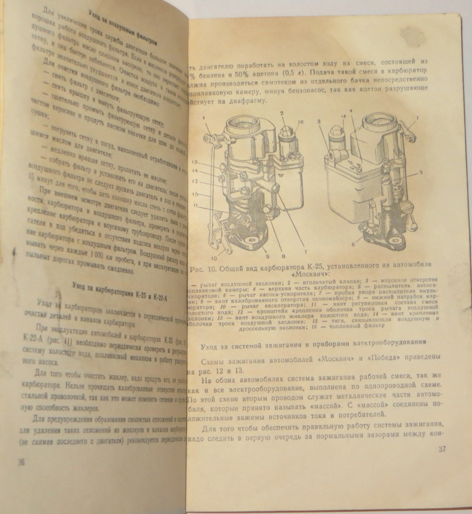 Литература для Москвича — Москвич 401, 1,2 л, 1956 года | аксессуары |  DRIVE2