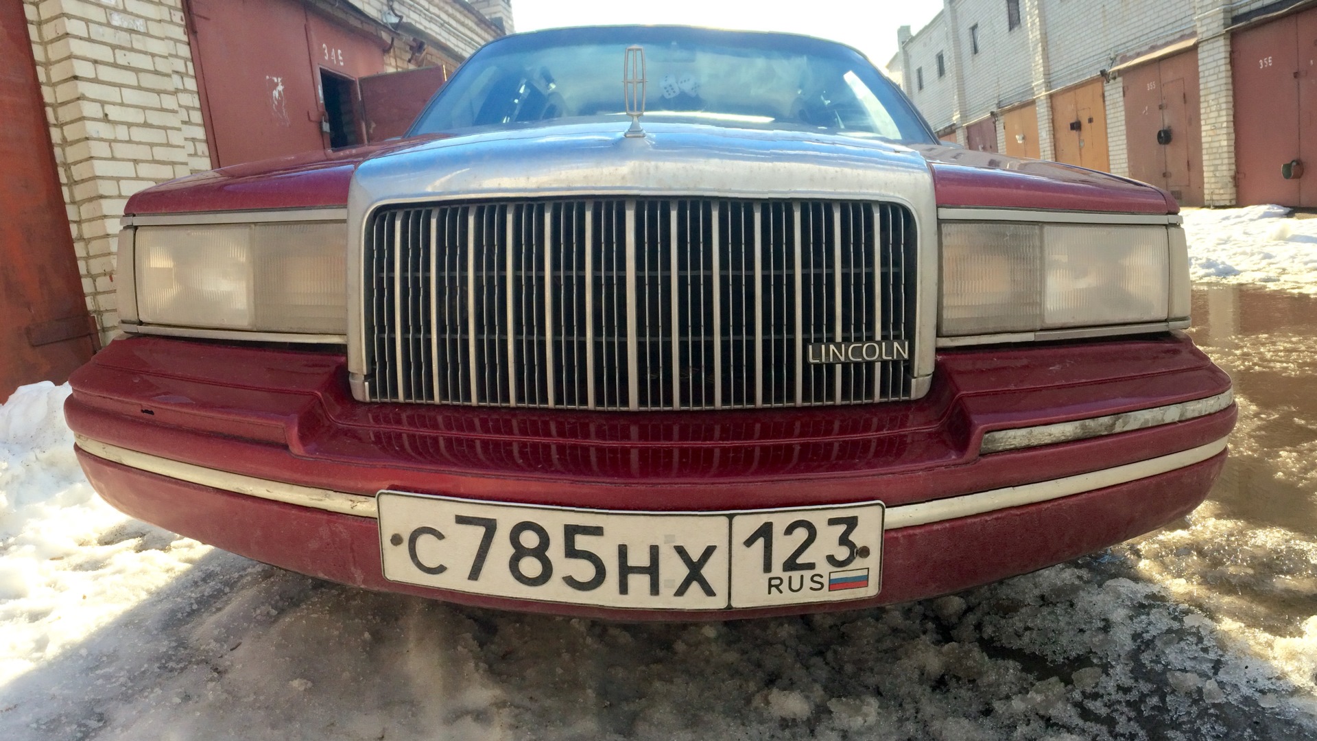 Lincoln Town Car II 4.6 бензиновый 1993 | Landau top на DRIVE2