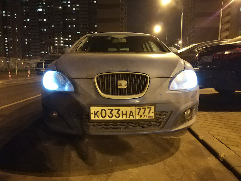 Замена габаритных ламп на LED — SEAT Leon (Mk II), 1,8 л, 2012 года ...