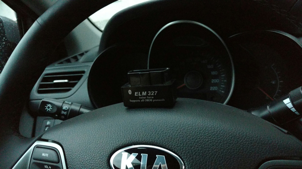 ELM 327 диагностический сканер — KIA Rio (3G), 1,6 л, 2017 года ...