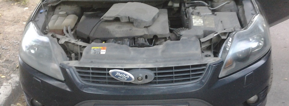 Полировка фар без полировочной машинки. — Ford Focus II Hatchback, 2 л ...