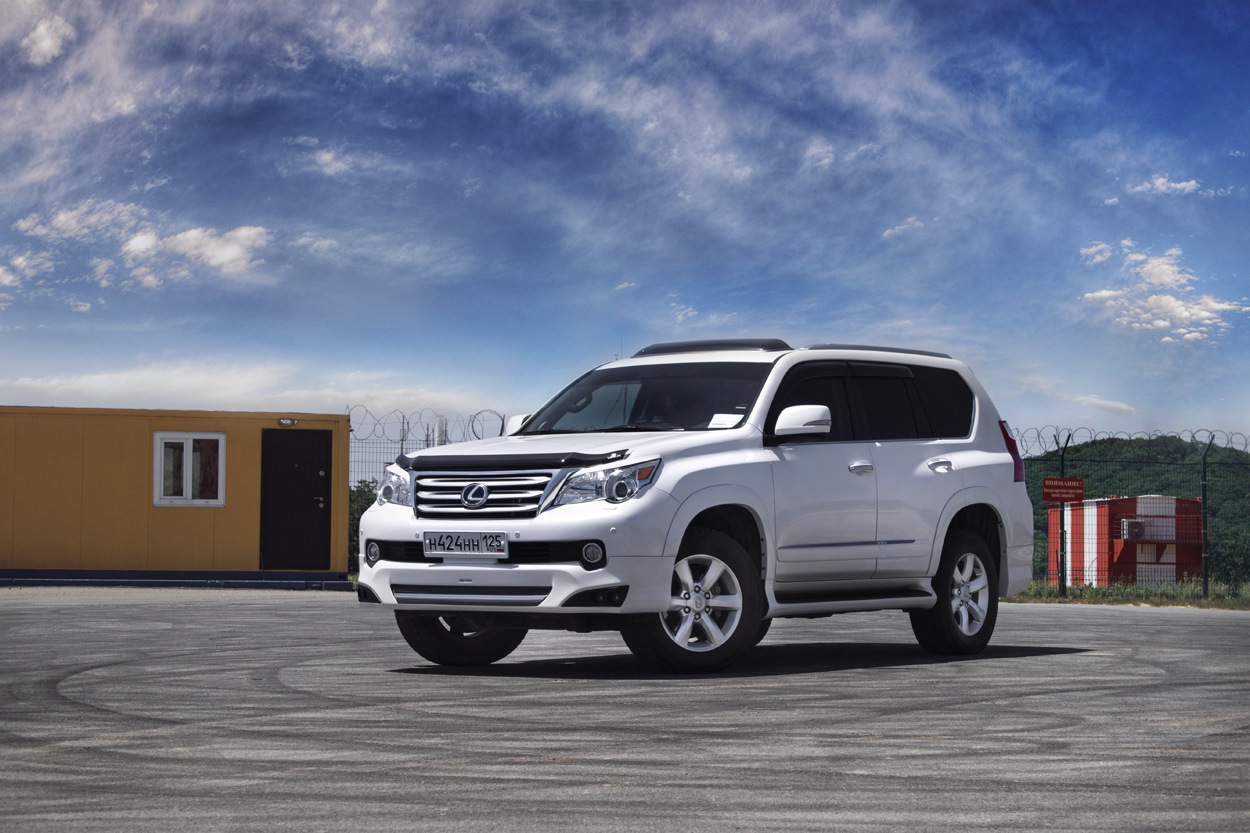 Lexus gx460 черный