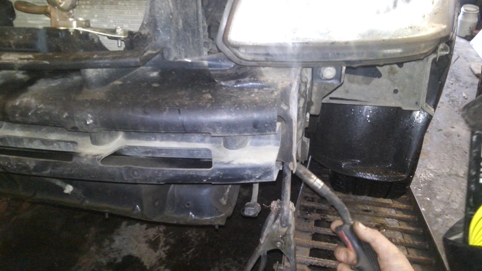 Ставим на место оторваный крюк — Lada Приора хэтчбек, 1,6 л, 2008 года ...