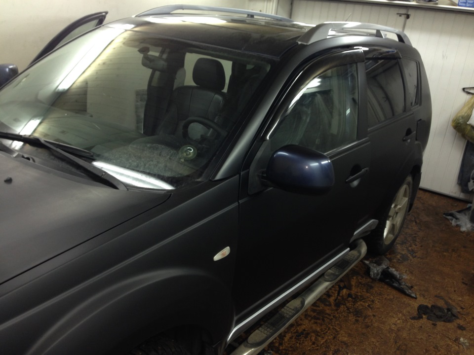 Покрытие жидкой резиной! — Mitsubishi Outlander XL, 3 л, 2008 года ...